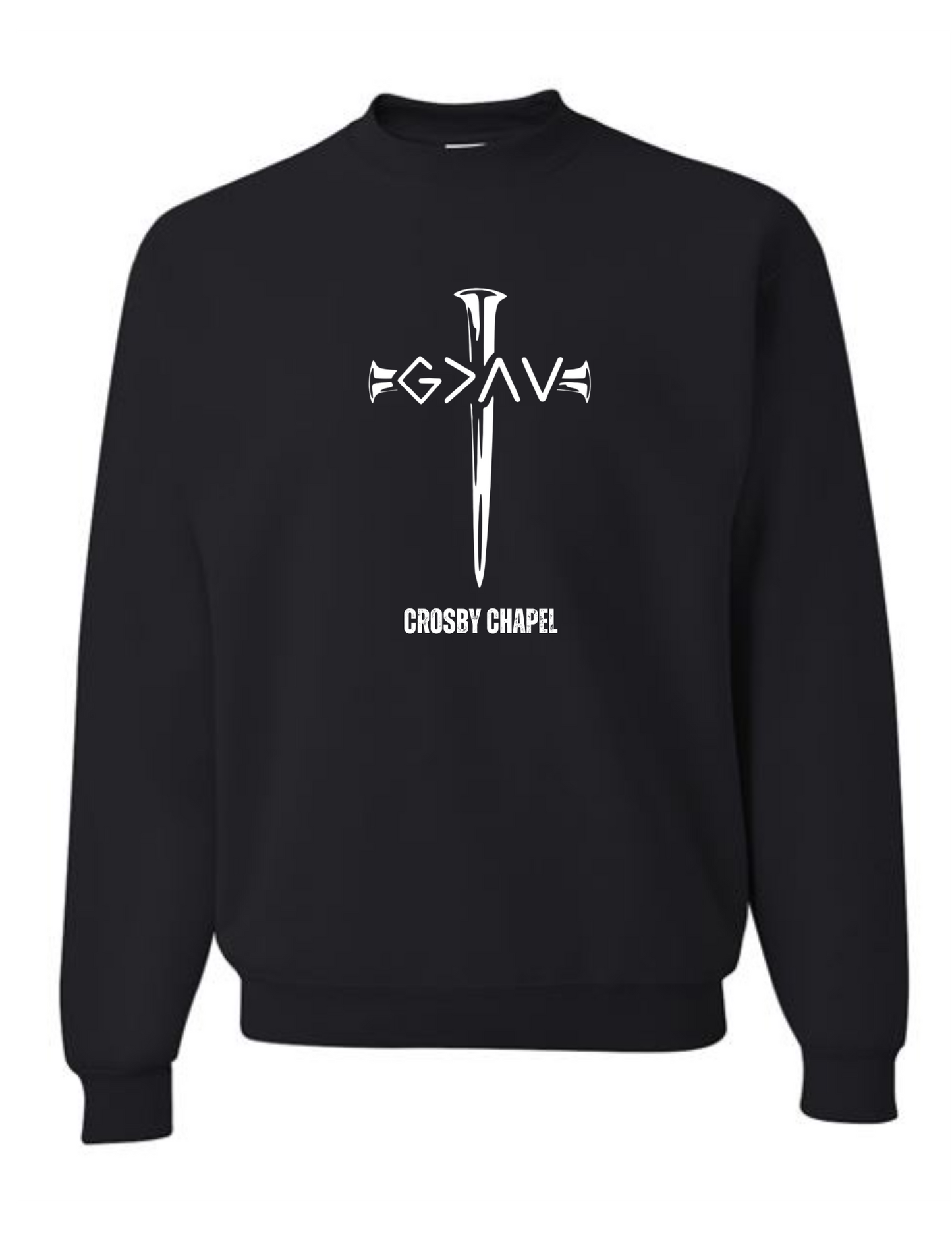 Crosby Chapel 'John 3:17' Crewneck Sweatshirt