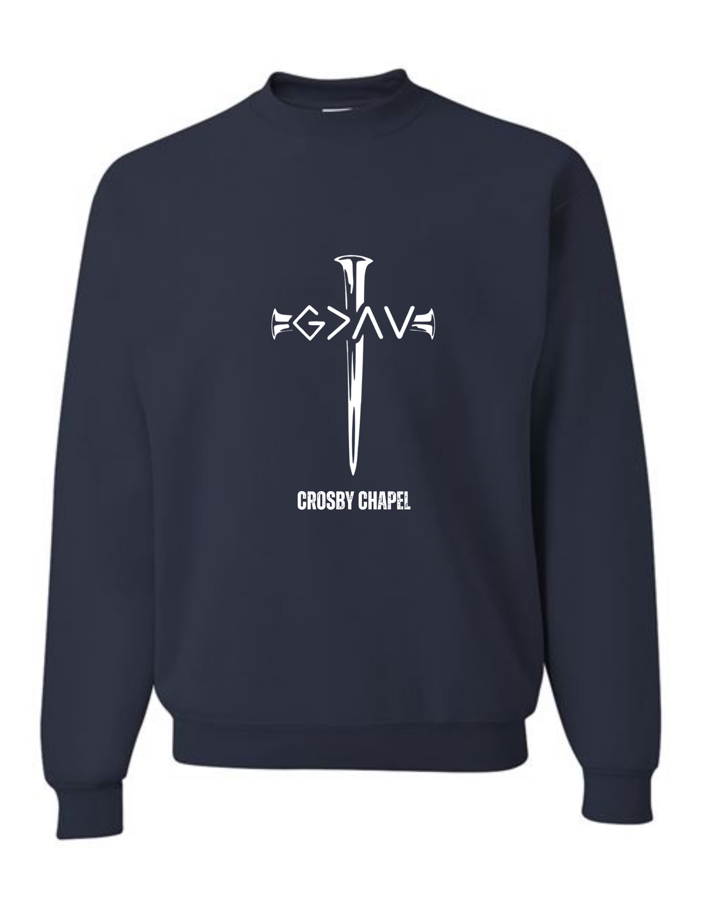 Crosby Chapel 'John 3:17' Crewneck Sweatshirt