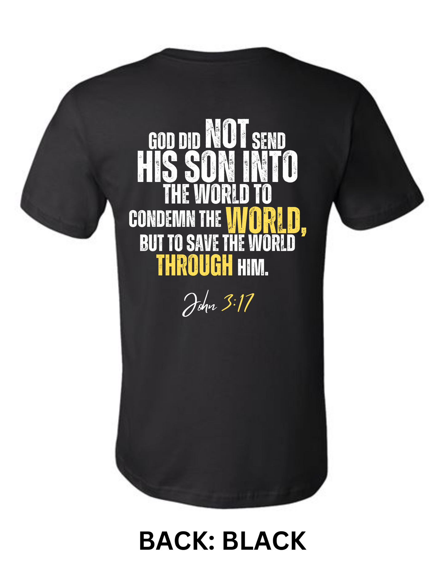 Crosby Chapel 'John 3:17' T-shirt