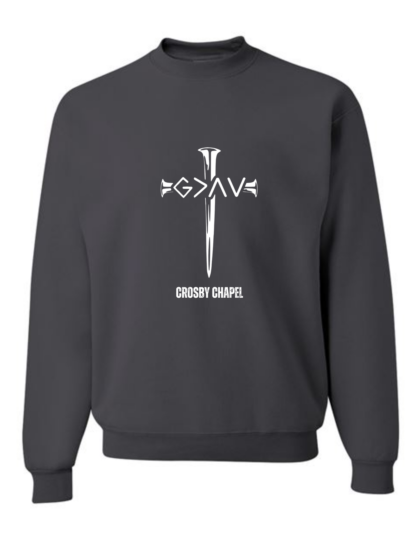 Crosby Chapel 'John 3:17' Crewneck Sweatshirt
