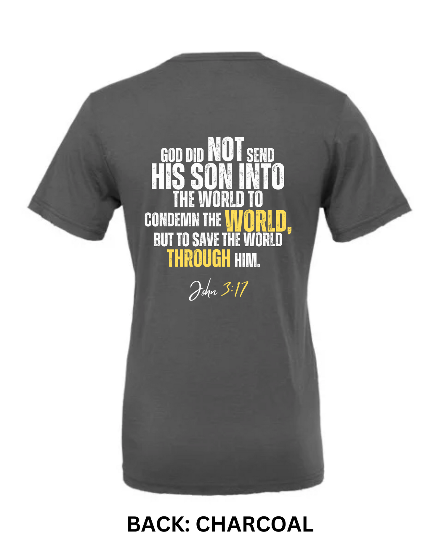 Crosby Chapel 'John 3:17' T-shirt