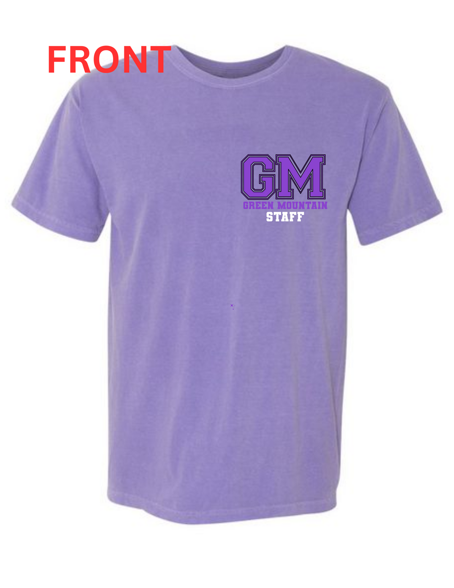 Green Mountain Elementary 'Grizzlies' Comfort Colors Crewneck Tshirt