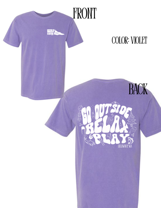 GORP Camp 2025 Comfort Colors Tshirt