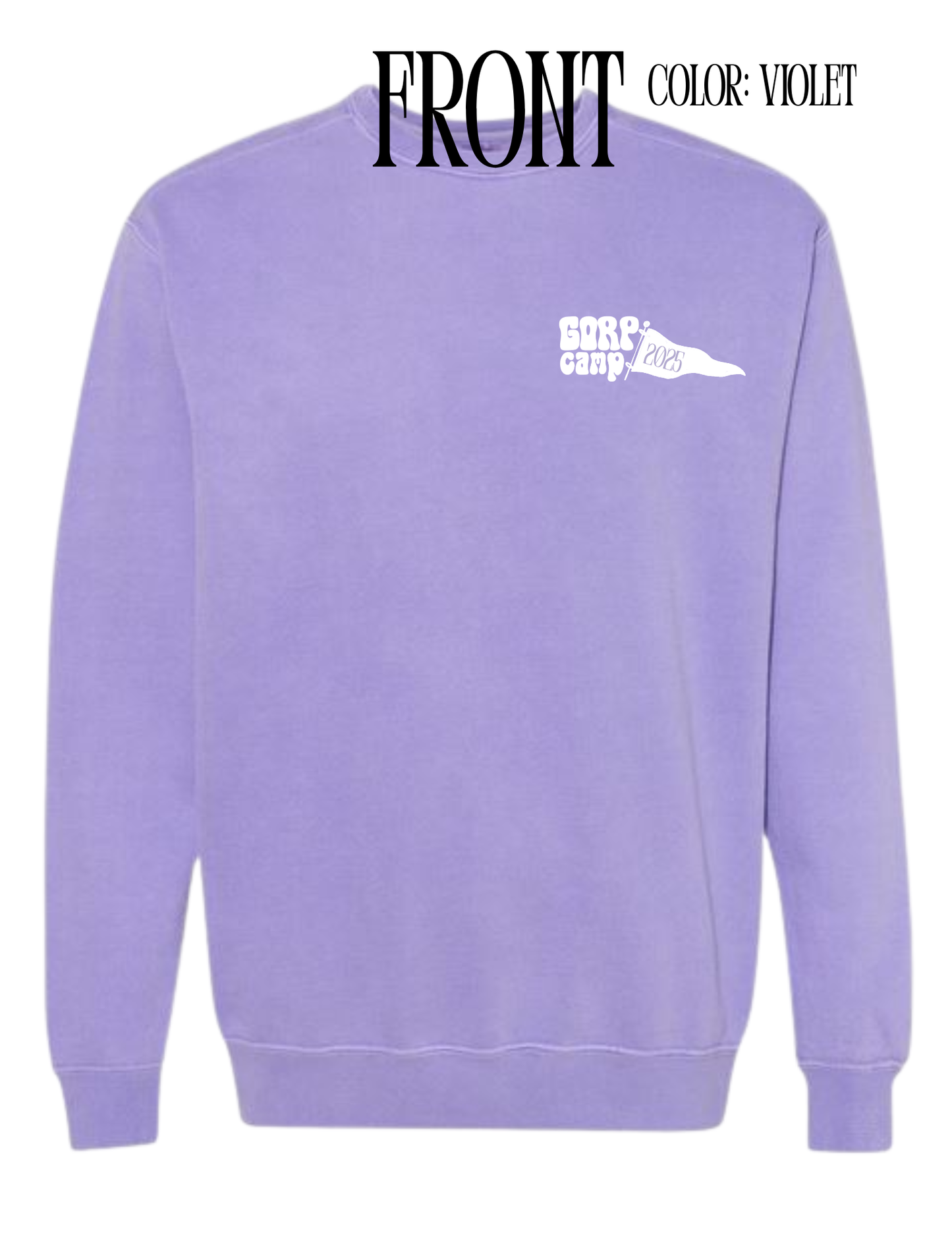 GORP 2025 Comfort Colors Crewneck