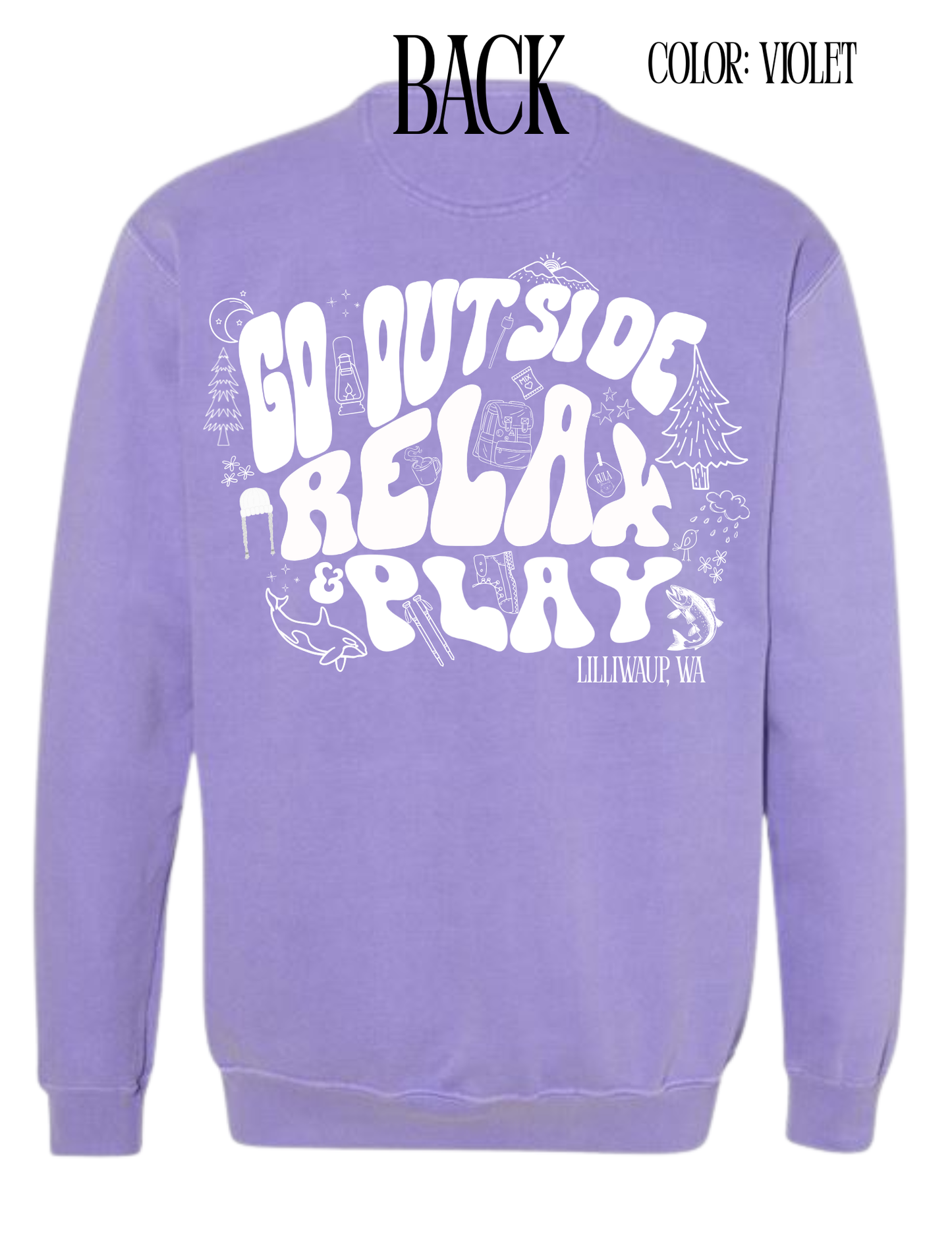 GORP 2025 Comfort Colors Crewneck