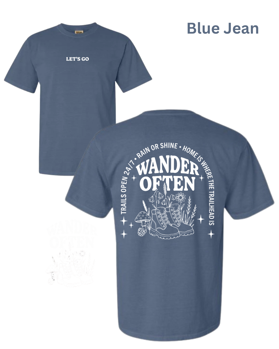 Wander Often Adult T-shirt