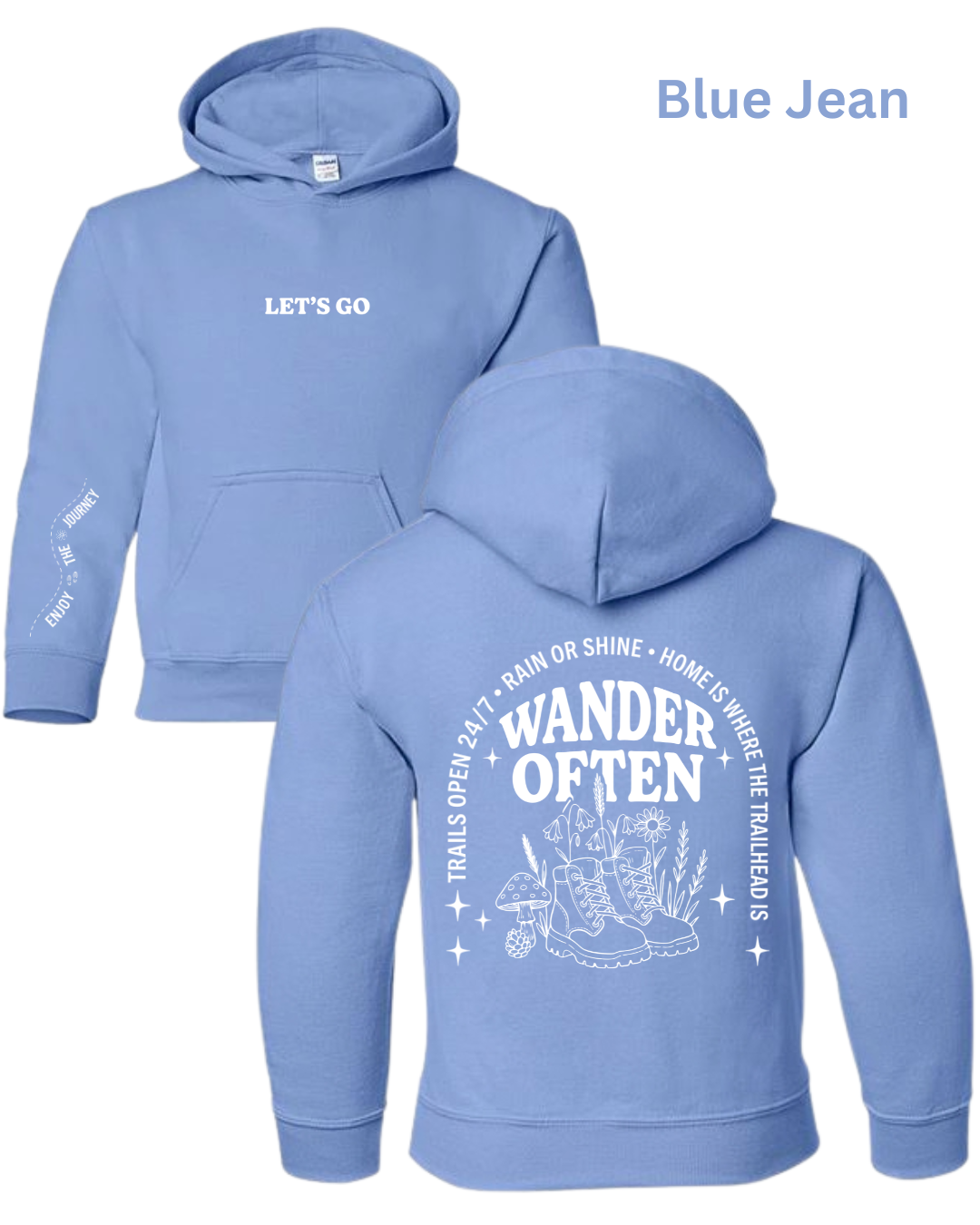 Wander Often Youth Hoodie