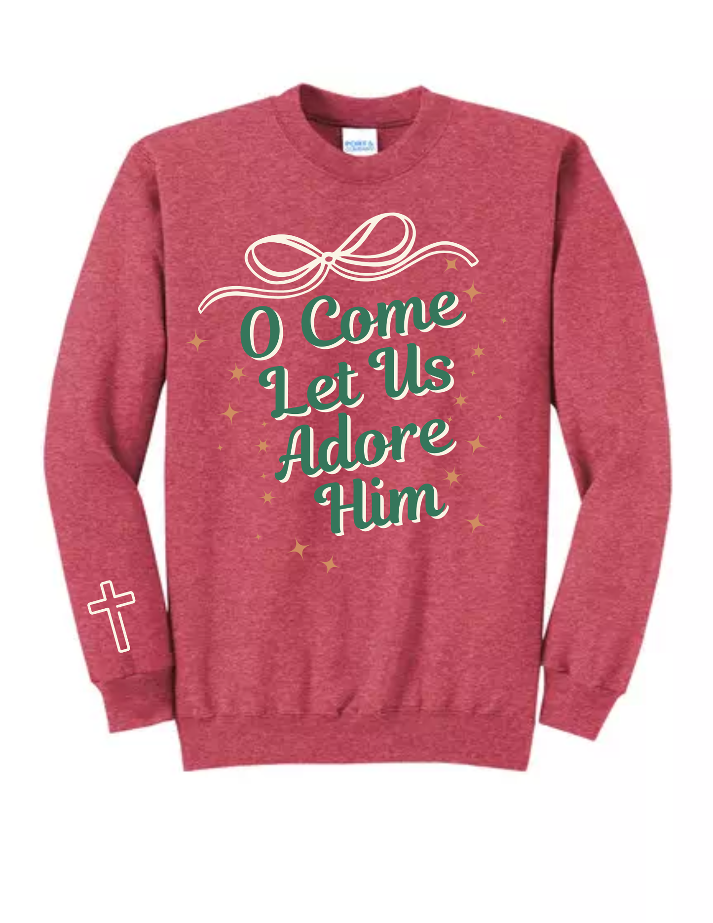 'Adore Him' Crewneck Sweatshirt