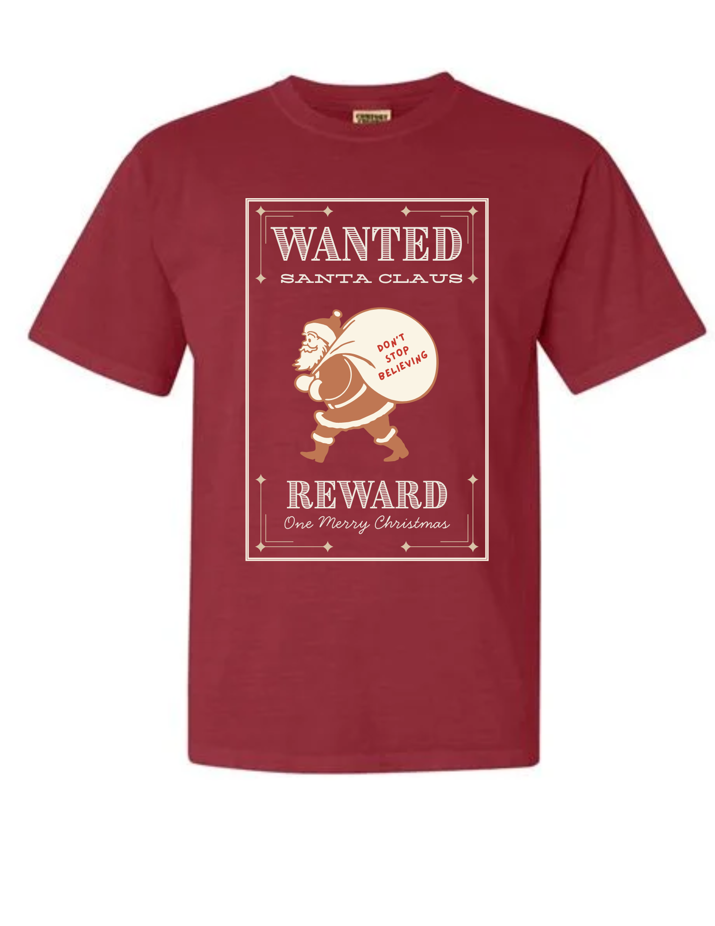 'Wanted' Comfort Colors Crewneck Tshirt